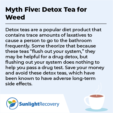 Does Tea Help for Marijuana Detox