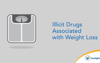 The illicit drugs associated with weight loss