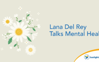 Lana Del Rey speaks on mental health.