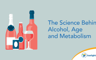 Age affects metabolism and alcohol use