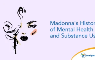Madonna's Substance Abuse and Mental Health