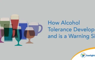 Alcohol Tolerance Warning Sign